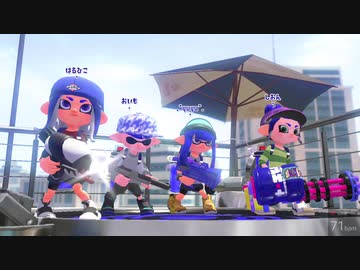 【ガチアサリ】赤ザップ練習する男91試合目【splatoon2】