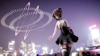 【MMD】　『夏恋花火』　めんぼう式 初音ミクv166改変シニヨンb