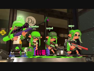 【ガチホコ】赤ザップ練習する男93試合目【splatoon2】