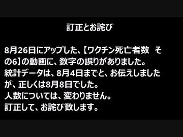 訂正とお詫び　8 28