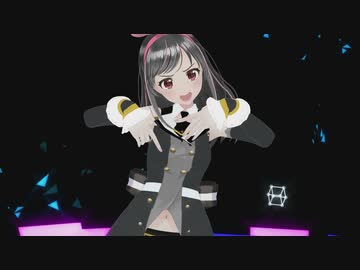 【MMD】゛うっせぇわ ゛キズナアイ(ブラックアイちゃん)【MMD夏祭り2021】【21夏MMDふぇすと本祭】