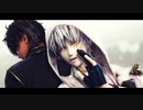 【MMD刀劍亂舞】絶え間なく藍色【sam式大倶利伽羅 鶴丸国永】