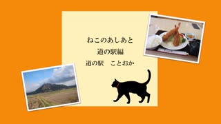 ねこのあしあと 道の駅編【道の駅ことおか】