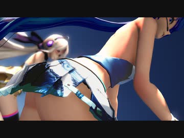 【初音ミク誕生祭】お着替え大人ミクさん＆フレンズ『アゲアゲアゲイン』【MMD】