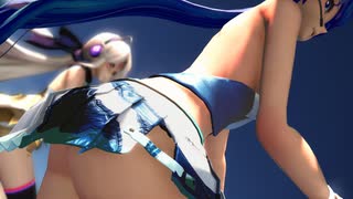 【初音ミク誕生祭】お着替え大人ミクさん＆フレンズ『アゲアゲアゲイン』【MMD】