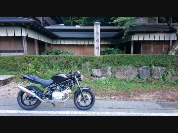 旧御坂峠をおバイクしてきた【VTR250】