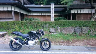 旧御坂峠をおバイクしてきた【VTR250】