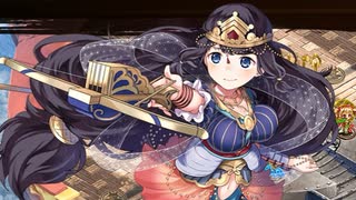 【城プロ音楽変更動画】【異界門と白の帝国軍 -絶壱- 難しい】に元々のレア度が5以下の城娘たちで挑戦