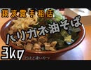 【大食い】銀波露手稲店でハリガネ油そば3kgのチャレンジメニューに挑戦してきた【札幌】