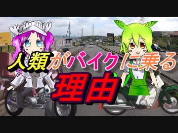【車載動画】人類がバイクに乗る理由【VOICEVOX】