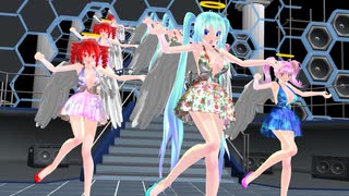 【MMD】ドクターハリー【重音テト　小春音アミ　初音ミク】