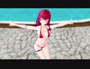 【MMD】水着船長で『うまぴょい伝説』