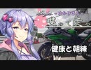 【結月ゆかり車載】Ninjaでゆかりさんが喋って走る　～健康と朝練～