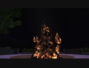 【セカンドライフの現在2021】VRChatの先輩サービス「SecondLife」運営が作った焚き火（2021年9月撮影）