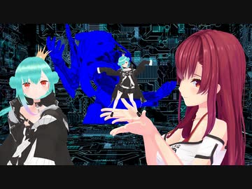 【水着だ！ゴスロリだ！初号機だ？】[残酷な天使のテーゼ（short ver. ）]宝鐘マリン＆潤羽るしあ(Covere)【潤羽るしあ新モデル完成記念 MMD】