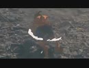 依頼を受けて、川の中で盾を外して転んでみた