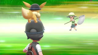 ポケットモンスターLet's Go イーブイ 縛りプレイ実況 レベル上げ回③