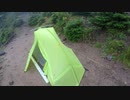 【テント泊登山】雨の奥秩父縦走【新テント】その４
