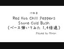 【弾いてみた】Red Hot Chili Peppers/Stone Cold Bush(1.4倍速)【ベース Bass Cover】