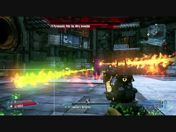 【ボーダーランズ2】レイドボス pyro pete編