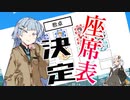 葵の最強座席表 決定版【VOICEROID劇場】