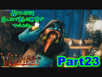 【実況】森とマイクラを足してXで割った世界でサバイバル【VALHEIM】part23