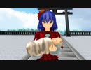 【東方MMD】神奈子、赤ん坊を拾う。