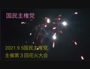 国民主権党主催第３回花火大会