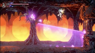 Bloodstained:Ritual of the Night(PS4) ナイトメアモード 短剣縛り(シャード&料理&本禁止) オロバス戦