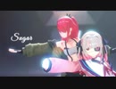 【にじさんじMMD】りりむとパタ姐にSugarを踊っていただいた
