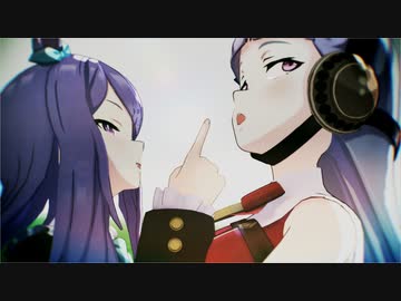 【MMDウマ娘】ゴ〇シとマoクイーン【ハピ４th  Anniversary】