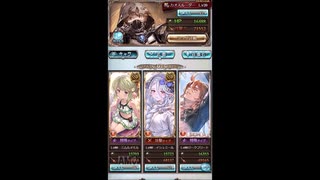 グラブル　火古戦場　肉集めEX+（２２００万）　ミムメモ１ポチ　アグ×コロ