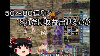 【MoE】ゆっくり実況【９月バザール】売り上げとペット育成の流れについての話