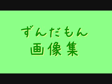ずんだもんさん画像集　26名分