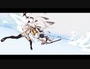 [Fate/Grand Order]魔神　沖田総司（水着）　宝具＋スキル演出 バトルモーション3パターン