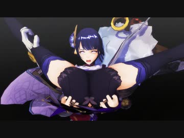 【リョナ】原神 急所攻撃全集Part.8 岩盤崩壊 【MMD】