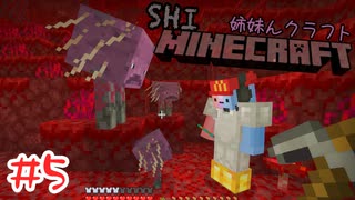 【マイクラ】 ピグリン家にキャッツアイする【姉妹Minecraft】#5
