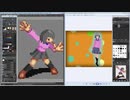 30分で座間子のドット作る