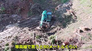 【SK135-SR5】枝状処理で枝葉を上流に繰るだけの動画2