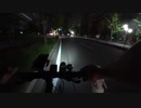 クロスバイクで百道浜周辺ナイトライド。
