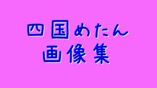 四国めたんさん画像集　9名分