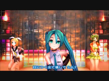 【MMD・ルカ・ミク・GUMI・IA・リン】KILLER B