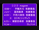 ①②③magnet（途中まで）　④ロミオとシンデレラ　【鬼滅のMMD】