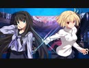 【メルブラ新作】 遠野秋葉vsアルクェイド 対戦プレイ動画 『メルティブラッド MELTY BLOOD TYPE LUMINA』