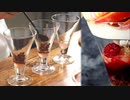 完璧なパフェを作りましょう。桃のパフェの作り方