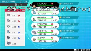 3）ポケモンじめん統一ダイマックスが消えてる