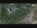 揺れる三峡ダム・この23年間で最大の流入量を記録