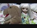 恐竜さんの服を作ってみた【ドール服】