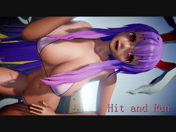 【東方MMD】うどんげちゃんで【Hit and Run】