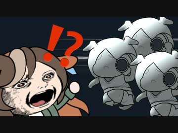 爆走する三女神の像